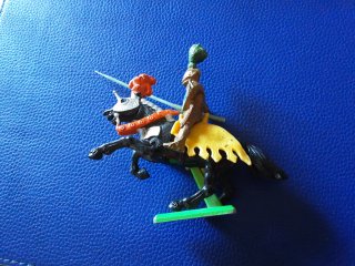 Lote Figuras Britains Medievales Caballeros