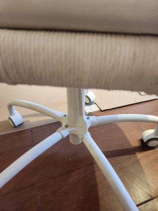 Silla Ikea Mimbre Blanca