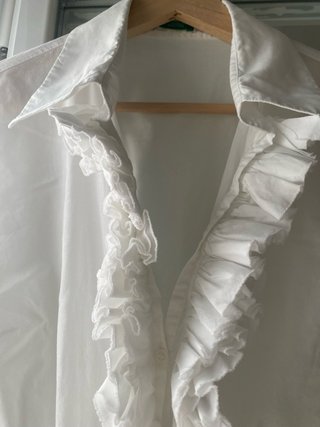 Camisa Benetton Blanca Talla M