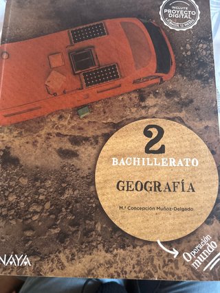 Libro geografia 2bachillerato.anaya