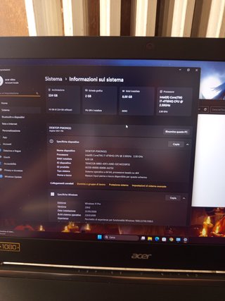 Acer Nitro V17 i7 Gaming GTX 860M SSD 240GB 8GB