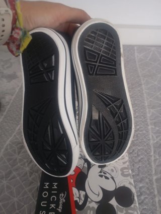 Zapatillas Mickey Mouse Negras Niños