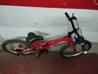 Bicicleta Infantil Boomerang Roja