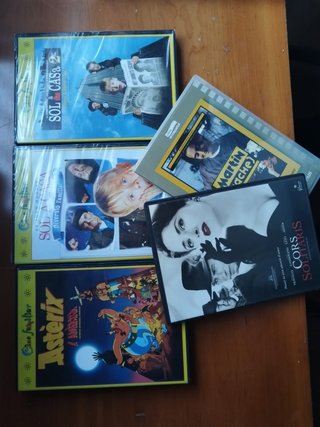 Lote Películas DVD: Garfield, Lady Falcó, Anastasi
