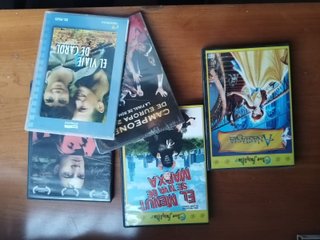 Lote Películas DVD: Garfield, Lady Falcó, Anastasi
