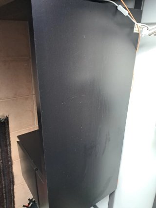 Escritorio Malm Ikea Wengue 140x65cm