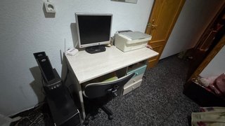 Litera con escritorio y almacenaje