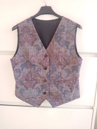 Gilet artigianale Italia panciotto vintage size M