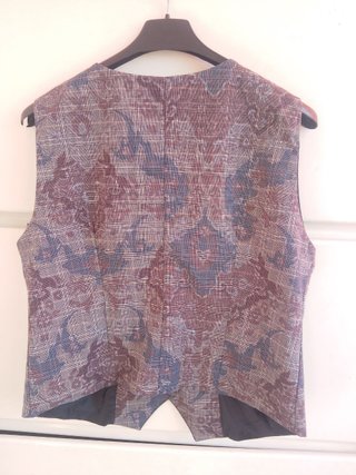 Gilet artigianale Italia panciotto vintage size M