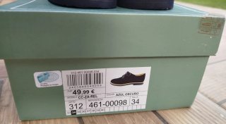 Zapatos niño comunión Coconut azul. Talla 34