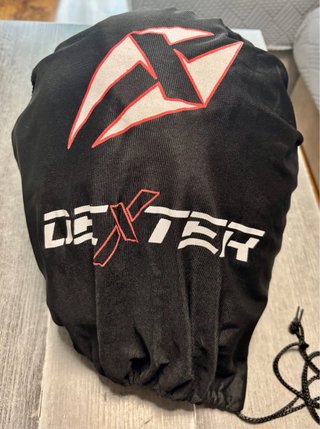 2 Cascos de Moto Negros con Visera