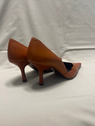 Zapatos de tacón marrones talla 40
