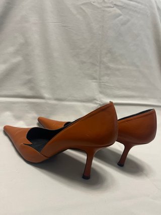 Zapatos de tacón marrones talla 40