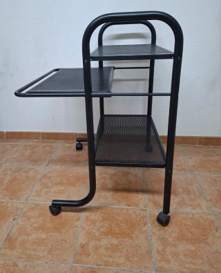 CARRITO MUEBLE AUXILIAR CARRO VINTAGE METAL