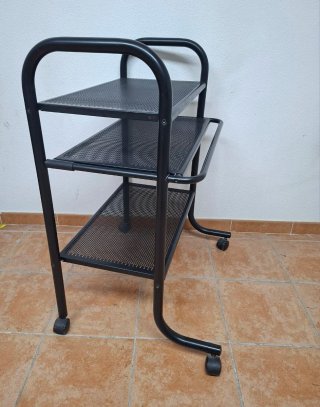 CARRITO MUEBLE AUXILIAR CARRO VINTAGE METAL