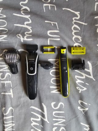 Maquinilla Philips One Blade y Serie 3000