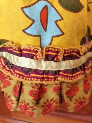 Falda corta bohemia talla 42