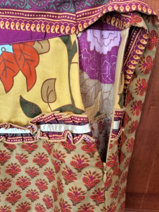 Falda corta bohemia talla 42