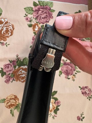 Riñonera Gucci Monograma Negra y Roja