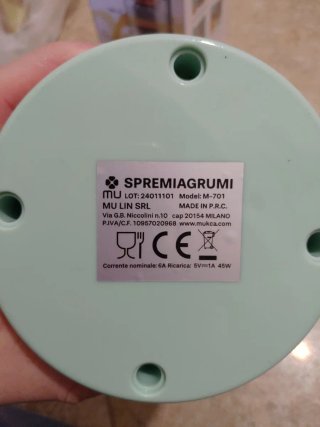 Spremiagrumi Mulin ricaricabile