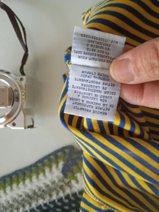 Polo Ralph Lauren Rayas Azul/Amarillo Talla XXL