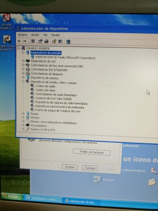 Ordenador Antiguo Windows 98/XP