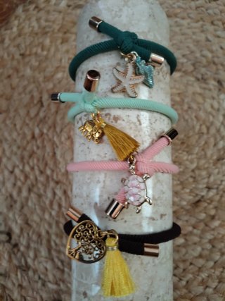 Pulseras de colores