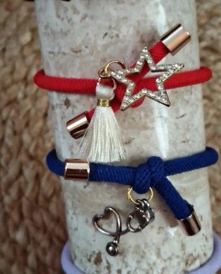 Pulseras de colores