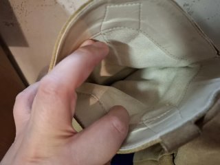 Stivali Camperos Beige Scamosciati
