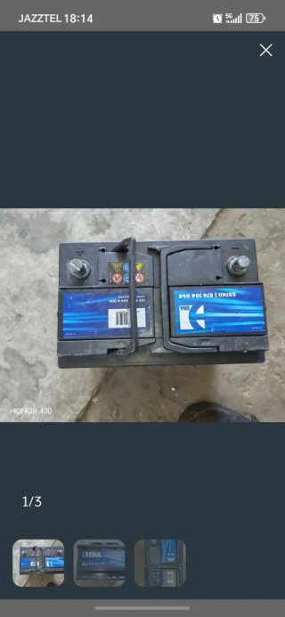 Batería de coche 12V 680A
