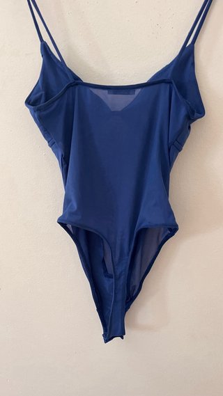 Body Bershka Blu Elettrico