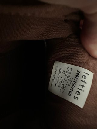 Sapatos Castanhos Lefties Tam 42