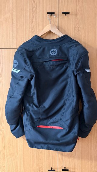 Chaqueta de moto+espaldera