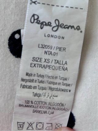 Blusa Pepe Jeans Beige Talla XS