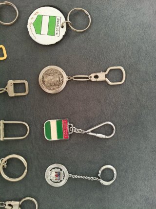 16 Llaveros localidades Españolas