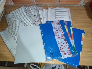Lote separadores archivador Esselte
