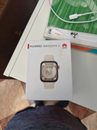Huawei Watch Fit 3 - Rojo/Plata