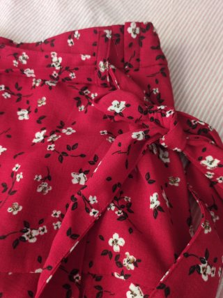 Falda pantalón corta floral