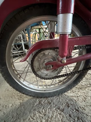 Rueda trasera Ducati 175 200-250
