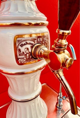 * GRIFO DE CERVEZA MAHOU / PORCELANA / AÑOS 80
