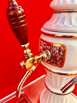 * GRIFO DE CERVEZA MAHOU / PORCELANA / AÑOS 80