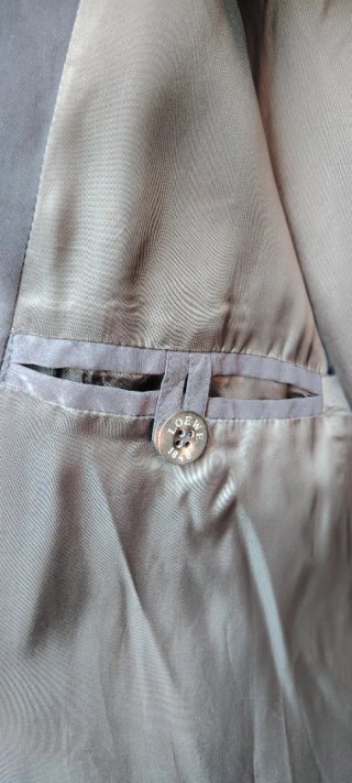 Gabardina Loewe Vintage Talla 54 Azul