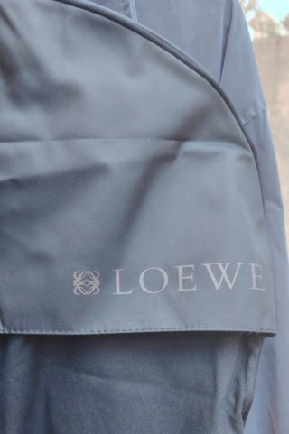 Gabardina Loewe Vintage Talla 54 Azul