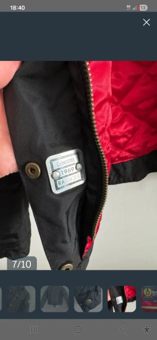 Chaqueta Belstaff Negra