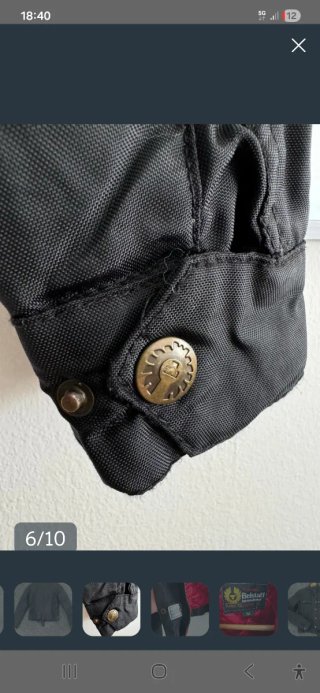 Chaqueta Belstaff Negra