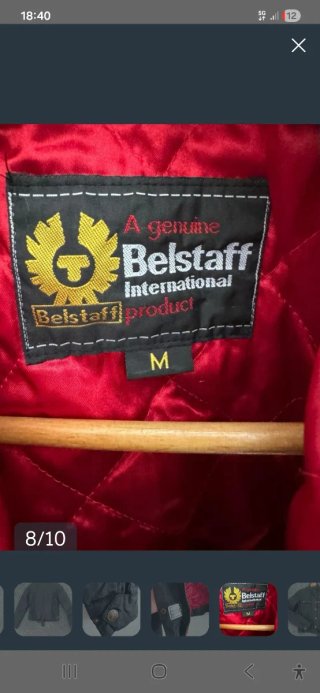 Chaqueta Belstaff Negra