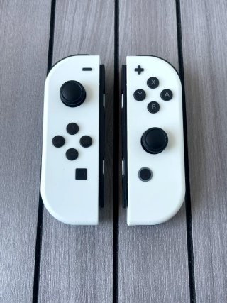 Joycons Nintendo Switch Blancos