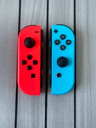 Joycons Nintendo Rojo y Azul
