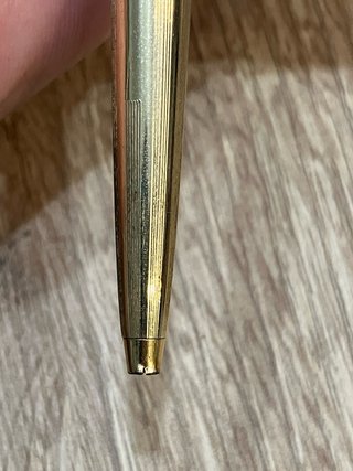 Bolígrafo Sheaffer Chapado Oro Vintage