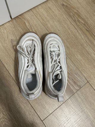Nike Air Max 97 Oro y Blanco